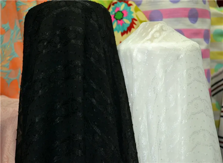 Elegant White Striped Jacquard Chiffon Transparent Fashion Fabric Shirt Dress Scarf
Elegant White Striped Jacquard Chiffon Transparent Fashion Fabric Shirt Dress Scarf