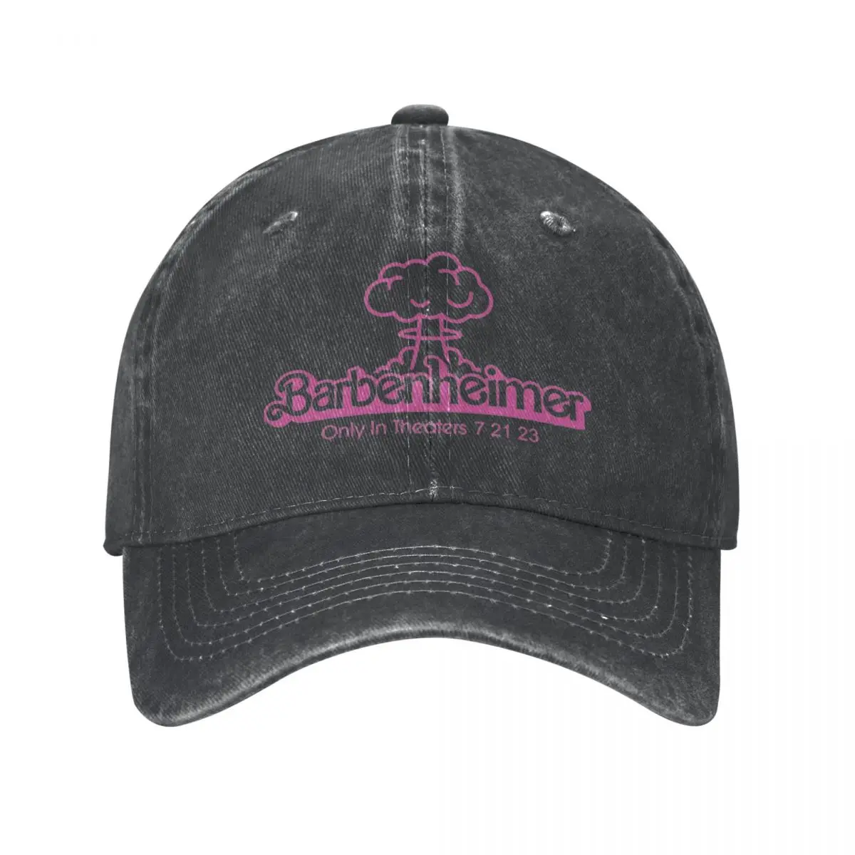 Barbenheimer Men Women Baseball Cap Movie Distressed Washed Hats Cap Retro Outdoor Travel Unstructured Soft Snapback Cap
Barbenheimer Men Women Baseball Cap Movie Distressed Washed Hats Cap Retro Outdoor Travel Unstructured Soft Snapback Cap