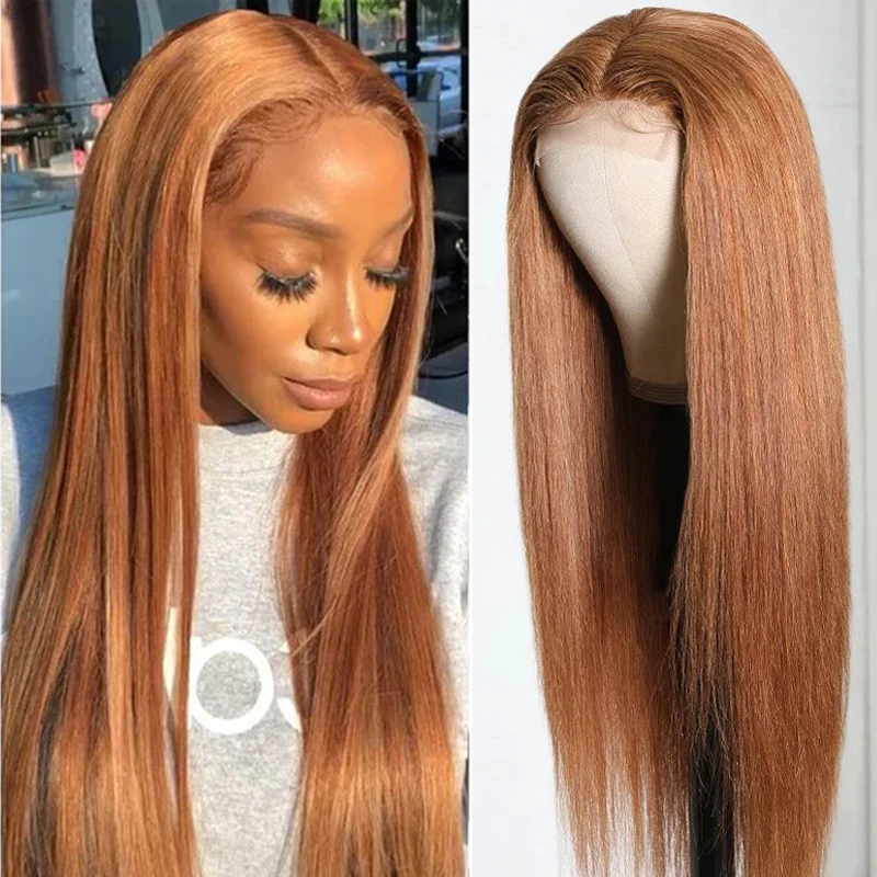 Ginger Brown Straight Lace Wigs For Black Women Heat Resistant Hair #30 Orange Color Blonde Glueless Synthetic Lace Front Wigs
Ginger Brown Straight Lace Wigs For Black Women Heat Resistant Hair #30 Orange Color Blonde Glueless Synthetic Lace Front Wigs