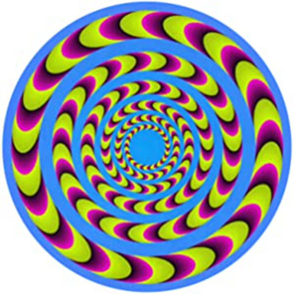 CLOOCL New Round Optical Illusion Vortex Circle Rug 3D Trippy Yellow Purple Pattern Anti-Slip Mat for Living Room Bedroom Decor
CLOOCL New Round Optical Illusion Vortex Circle Rug 3D Trippy Yellow Purple Pattern Anti-Slip Mat for Living Room Bedroom Decor