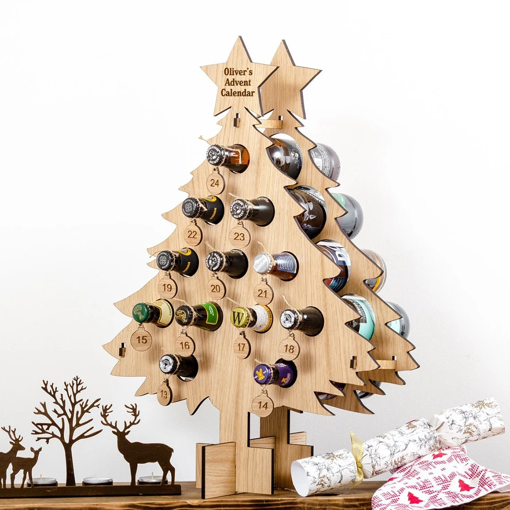 Christmas Advent Calendar Xmas Tree Shaped Wine Bottle Rack Countdown To Christmas Wine Beer Storage Holders Christmas Ornaments
Christmas Advent Calendar Xmas Tree Shaped Wine Bottle Rack Countdown To Christmas Wine Beer Storage Holders Christmas Ornaments