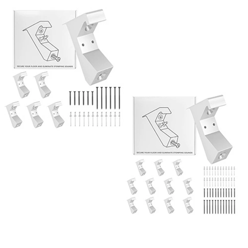Squeaky Floor Repair Kit, Floor Repair Tool, Reconnects Subfloor To Brackets And Eliminates Squeaky Floor Sounds 12PCS Durable
Squeaky Floor Repair Kit, Floor Repair Tool, Reconnects Subfloor To Brackets And Eliminates Squeaky Floor Sounds 12PCS Durable