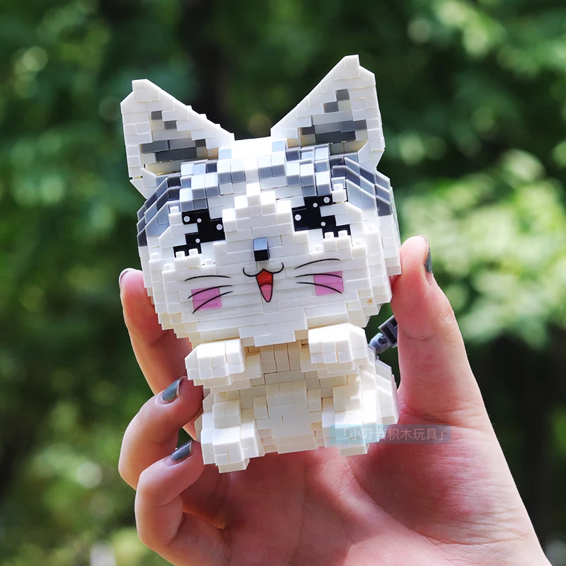 Anime Super Cute Animal Cat Building Blocks Kawaii Models Children's Educational Games Graphic Toy Send Girls Halloween Gift PVC
Anime Super Cute Animal Cat Building Blocks Kawaii Models Children's Educational Games Graphic Toy Send Girls Halloween Gift PVC