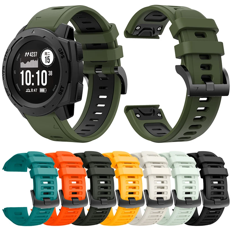 20mm 22mm 26mm Smart Watch Band Straps For Garmin Fenix 5 5S 5X Plus fenix 6 6S 6X Pro 3 HR Quick Release Strap For Rorerunne 45
20mm 22mm 26mm Smart Watch Band Straps For Garmin Fenix 5 5S 5X Plus fenix 6 6S 6X Pro 3 HR Quick Release Strap For Rorerunne 45