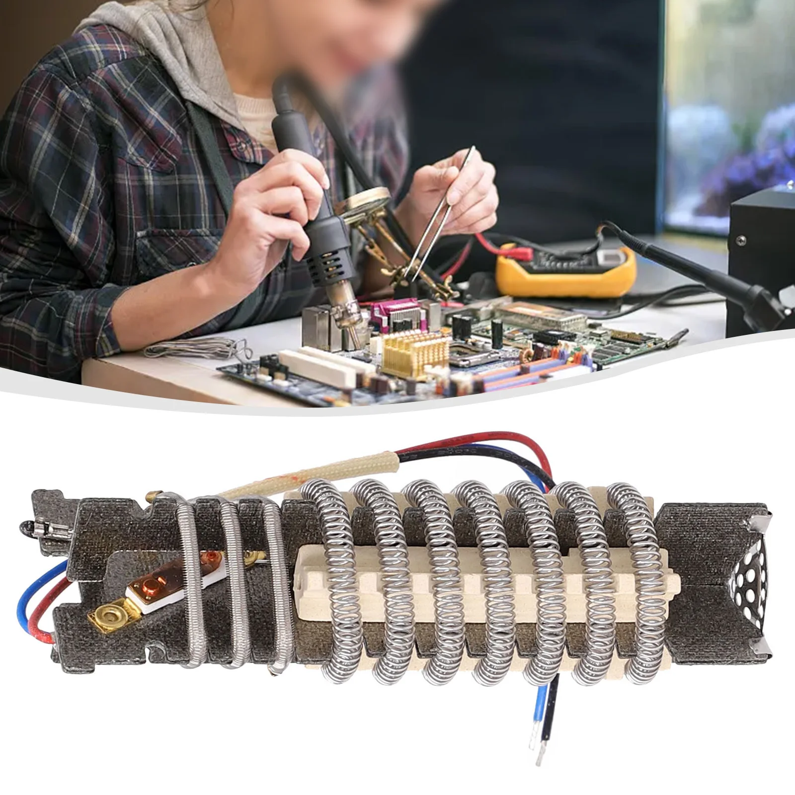 AC220V Three Wires Heating Element Heat Core For 2000W Hot Air Rework Machine Replacement Power Tool Accessories
AC220V Three Wires Heating Element Heat Core For 2000W Hot Air Rework Machine Replacement Power Tool Accessories