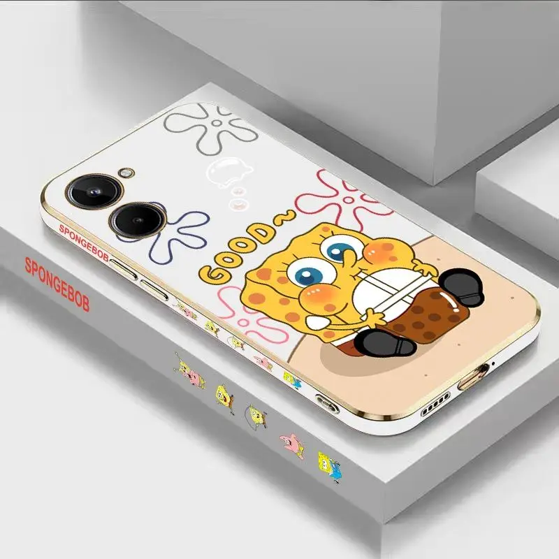 Milk Tea Baby Luxury Plating Phone Case For OPPO Realme 10 9 9i 8 8i 7 7i 6 Pro Plus C30 C31 C35 C20 C21Y C25 C25S Cover
Milk Tea Baby Luxury Plating Phone Case For OPPO Realme 10 9 9i 8 8i 7 7i 6 Pro Plus C30 C31 C35 C20 C21Y C25 C25S Cover
