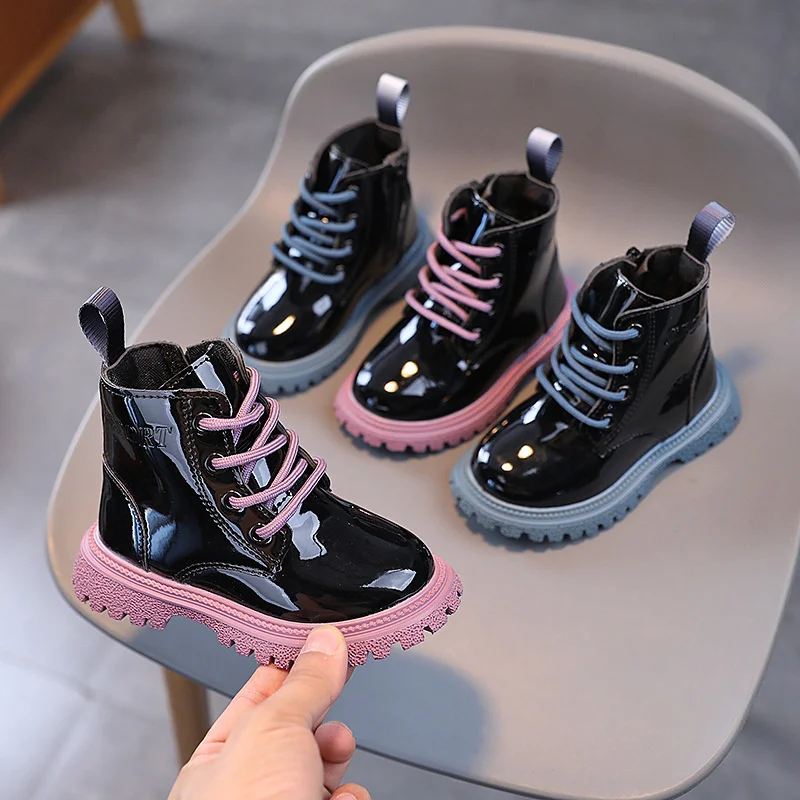 High Quality Children Platform Boots Colorful Shoelace Comfortable Toddler Girl Boots Spring Autumn Kids Shoes for Boy F10064
High Quality Children Platform Boots Colorful Shoelace Comfortable Toddler Girl Boots Spring Autumn Kids Shoes for Boy F10064