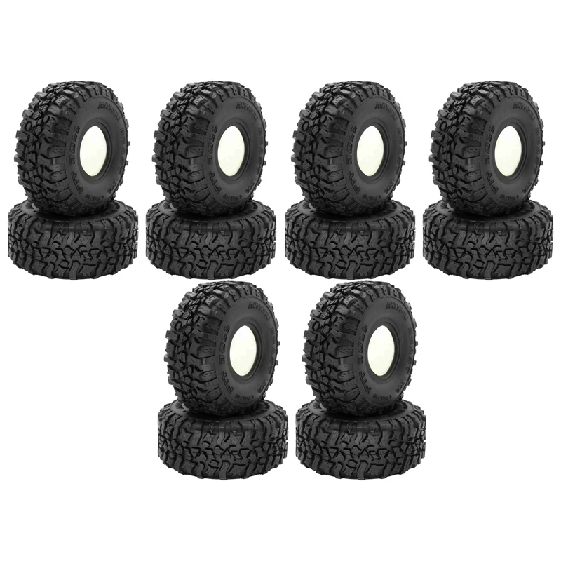 Резиновые шины 12 шт., 120 мм, 1,9 дюйма, колесные шины для 1/10 RC Rock Crawler Axial SCX10 90046 AXI03007 Traxxas TRX4 TF2 D90
Резиновые шины 12 шт., 120 мм, 1,9 дюйма, колесные шины для 1/10 RC Rock Crawler Axial SCX10 90046 AXI03007 Traxxas TRX4 TF2 D90