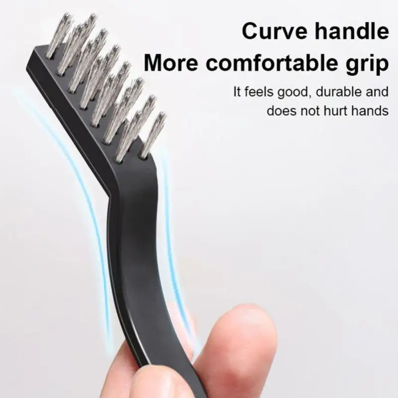 1-10pcs/set 1pc Stainless Steel Copper Wire Brush Tooth Brushes Rust Scrub Remove Cleaning Tools 18cm Cleaning Brushes
1-10pcs/set 1pc Stainless Steel Copper Wire Brush Tooth Brushes Rust Scrub Remove Cleaning Tools 18cm Cleaning Brushes