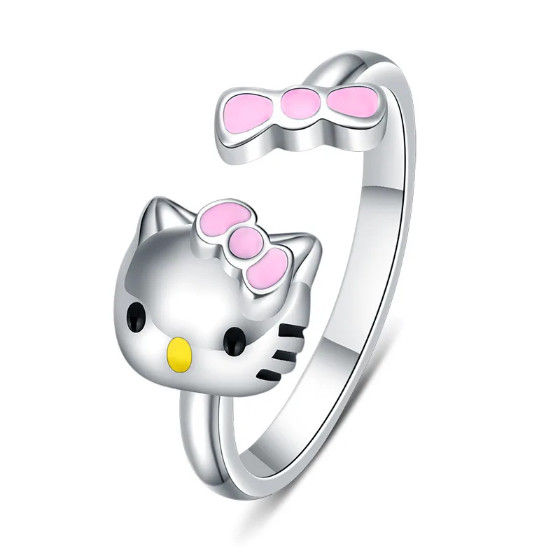 Cartoon Cat Ring New Cute Romantic Zircon Rings Adjustable Vintage Geometric Fashion Hand Ornament Girls Birthday Gift
Cartoon Cat Ring New Cute Romantic Zircon Rings Adjustable Vintage Geometric Fashion Hand Ornament Girls Birthday Gift