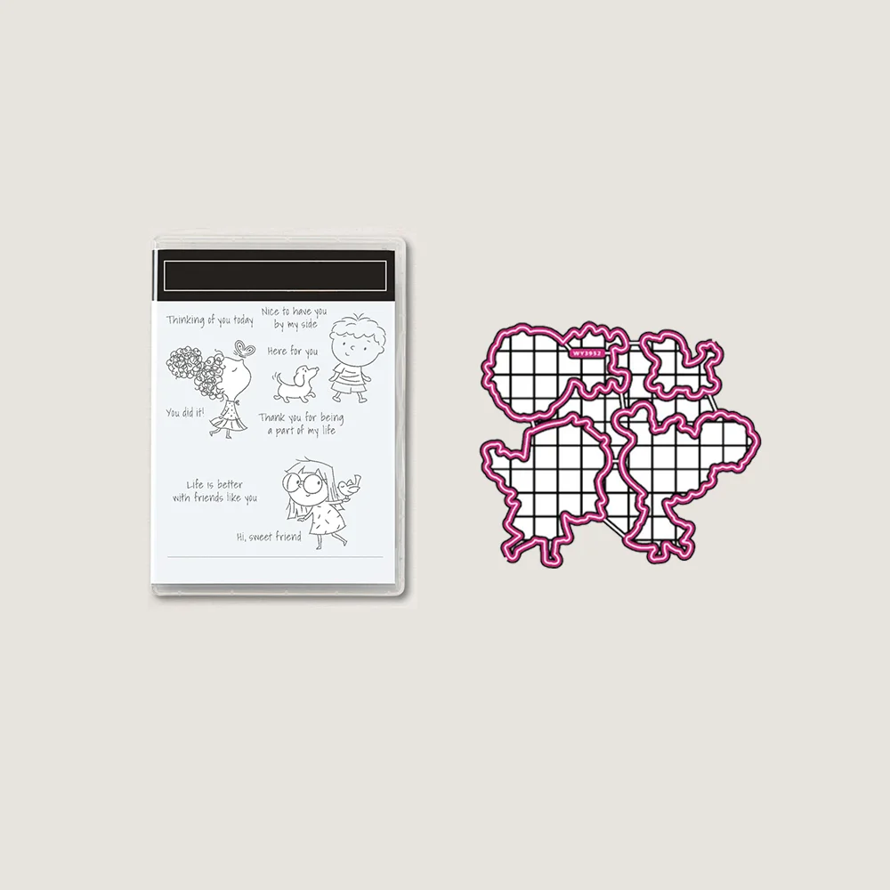 New Arrival Friends and Pets English Metal Cutting Dies and Clear Stamps for Diy Photo Album Paper Cards Coloring Decor Cut Die
New Arrival Friends and Pets English Metal Cutting Dies and Clear Stamps for Diy Photo Album Paper Cards Coloring Decor Cut Die