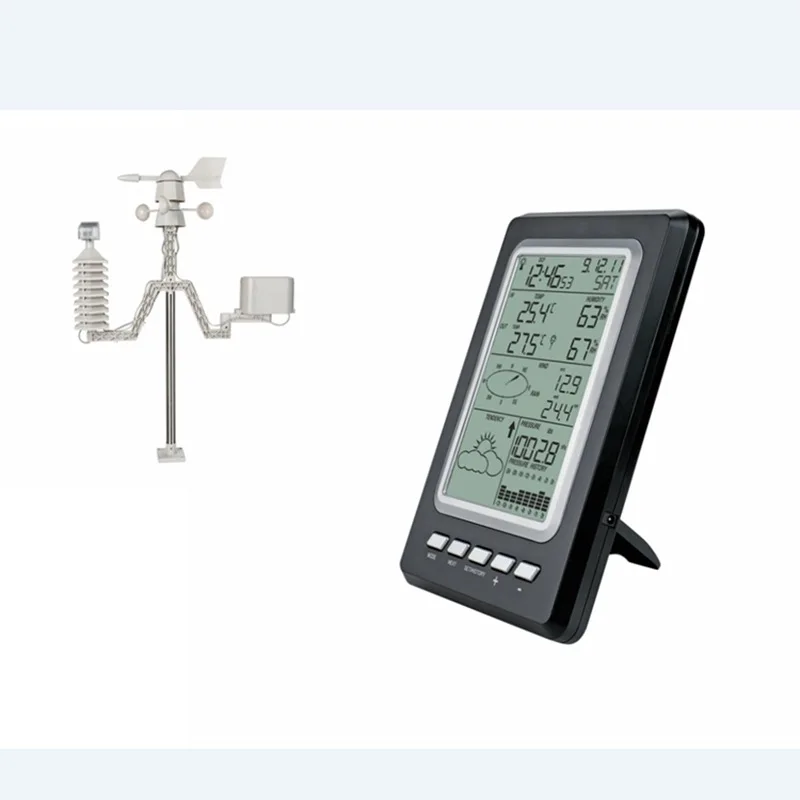 multifunctional solar home weather station weather forecast machine wireless thermometer and hygrometer professional ins
multifunctional solar home weather station weather forecast machine wireless thermometer and hygrometer professional ins