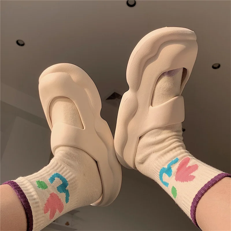 Women Platform Slippers Beach Flip Flops Indoor Outside Closed Toe Summer Shoes Woman's Sandals Soft EVA Ladies Fashion Slides
Women Platform Slippers Beach Flip Flops Indoor Outside Closed Toe Summer Shoes Woman's Sandals Soft EVA Ladies Fashion Slides