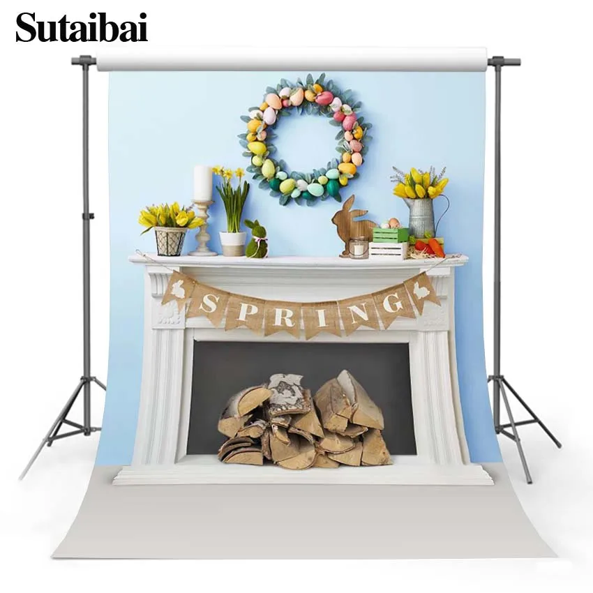 Spring Backdrop Easter Egg Fireplace Photo Background for Photography Studio Baby Child Portrait Photo Backdrop Shooting Props
Spring Backdrop Easter Egg Fireplace Photo Background for Photography Studio Baby Child Portrait Photo Backdrop Shooting Props