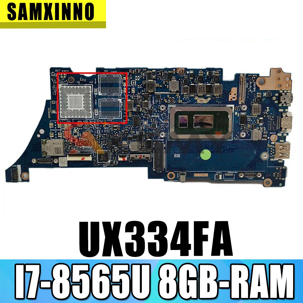 Материнская плата Akemy UX334FA для ноутбука ASUS ZenBook 13, UX334FL, UX434FAC, UX334F, оригинальная материнская плата с I7-8565U 8 ГБ/ОЗУ
Материнская плата Akemy UX334FA для ноутбука ASUS ZenBook 13, UX334FL, UX434FAC, UX334F, оригинальная материнская плата с I7-8565U 8 ГБ/ОЗУ