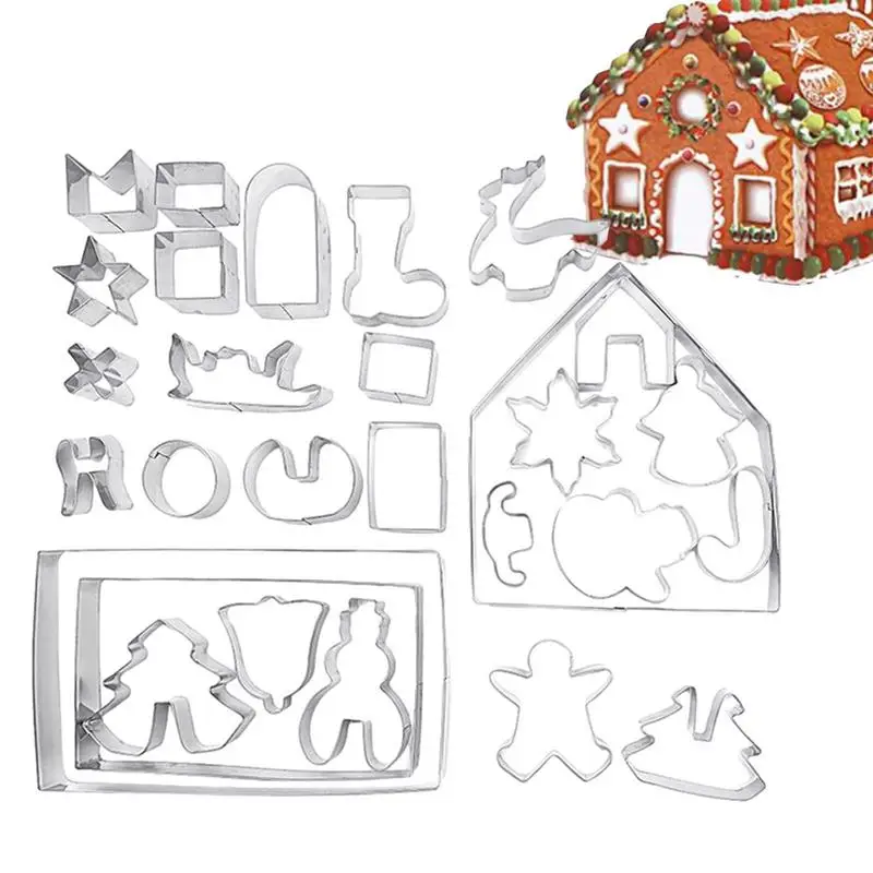 Winter Cookie Cutters Sandwich Cutter Set For Children Kids Dinosaur New Winter Christmas Theme Stainless Steel Cookie Molds
Winter Cookie Cutters Sandwich Cutter Set For Children Kids Dinosaur New Winter Christmas Theme Stainless Steel Cookie Molds