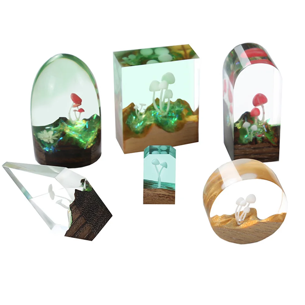 Resin Mushroom Mold Filler Miniature Epoxy Molds Casting Mini Bonsai Crystal Jewelry Ornament Mould Mushroomsornaments Garden
Resin Mushroom Mold Filler Miniature Epoxy Molds Casting Mini Bonsai Crystal Jewelry Ornament Mould Mushroomsornaments Garden