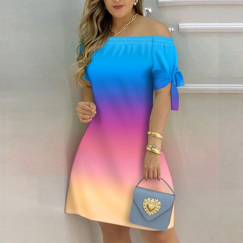 2022 Summer Slash Neck Dress Women Sexy Off Shoulder Striped Plaid Floral Print Mini Dress Casual A Line Party Dresses Vestidos
2022 Summer Slash Neck Dress Women Sexy Off Shoulder Striped Plaid Floral Print Mini Dress Casual A Line Party Dresses Vestidos