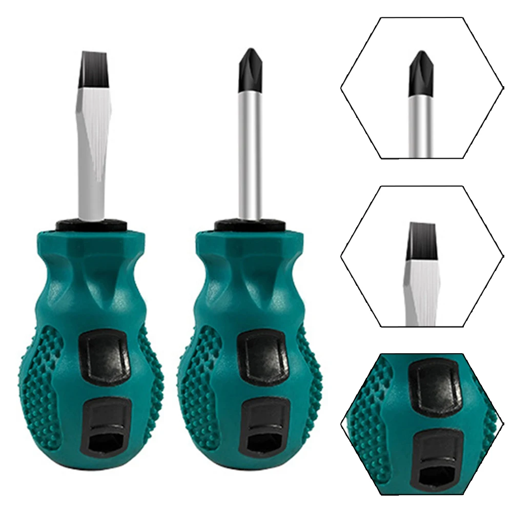 2PCS Short Handle Screwdriver Set Magnetic Mini Portable Radish Head Flat Cross Precision Automotive Manual Maintenance Tool
2PCS Short Handle Screwdriver Set Magnetic Mini Portable Radish Head Flat Cross Precision Automotive Manual Maintenance Tool