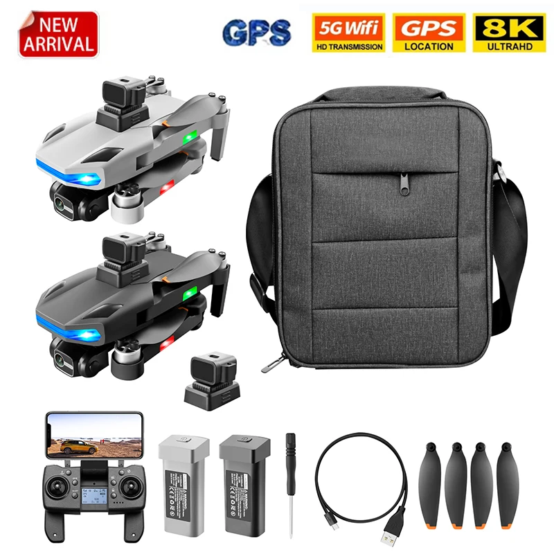 8K Drone Camera Professional 5km Obstacle Avoidance Drone GPS Positioning Drones Brushless Motor Quadcopter Aerial RC Dron Toys 
8K Drone Camera Professional 5km Obstacle Avoidance Drone GPS Positioning Drones Brushless Motor Quadcopter Aerial RC Dron Toys