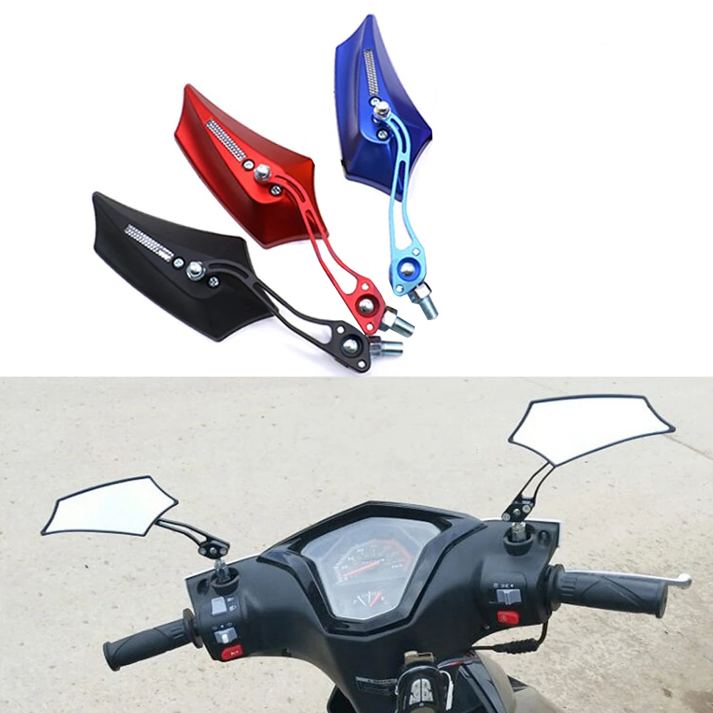 Universal Motorcycle Rearview Mirror Aluminum Alloy Motorcycle Handlebar Mount Rear View Mirrors Bicycle Rearview Mirror Parts
Universal Motorcycle Rearview Mirror Aluminum Alloy Motorcycle Handlebar Mount Rear View Mirrors Bicycle Rearview Mirror Parts