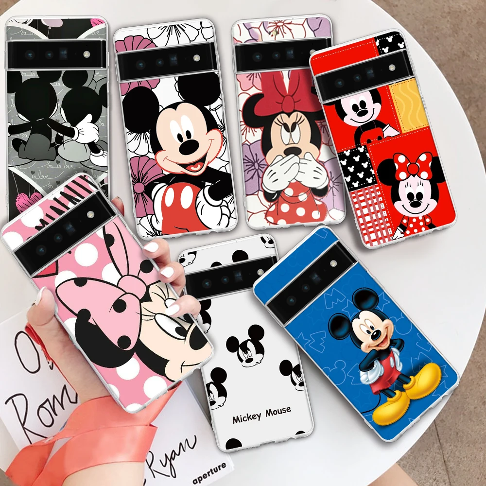 Disney Mickey Mouse Funda de teléfono phone case For Google pixel 7 4 5 6 A PRO XL anime cartoon Transparent silicone cover Gift
Disney Mickey Mouse Funda de teléfono phone case For Google pixel 7 4 5 6 A PRO XL anime cartoon Transparent silicone cover Gift
