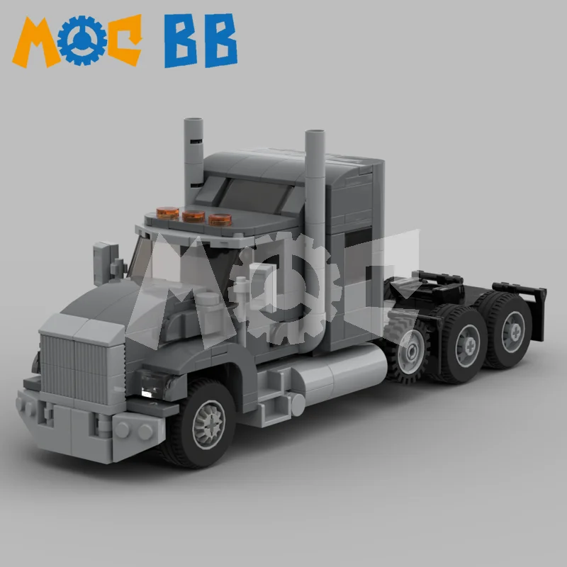 

MOC Small T800 Truck Head Building Blocks Compatible with LE Building Blocks Assembling Toys for Boys and Girls Holiday Gifts