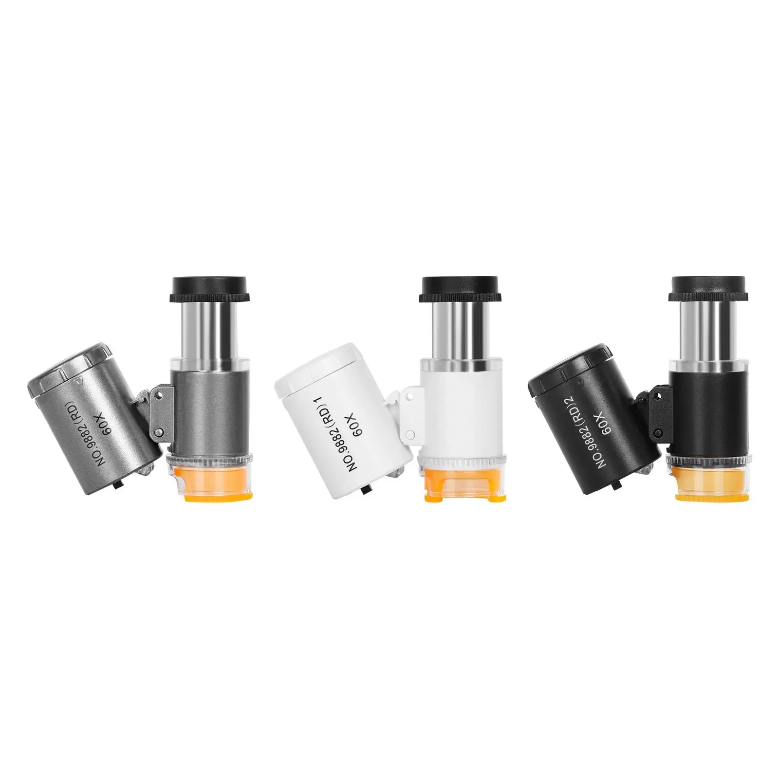 60 Times Mini Microscope Jewelry Loupes Magnifiers Durable Multifunctional Lens Diameter 11mm Portable for Magnified Observation
60 Times Mini Microscope Jewelry Loupes Magnifiers Durable Multifunctional Lens Diameter 11mm Portable for Magnified Observation