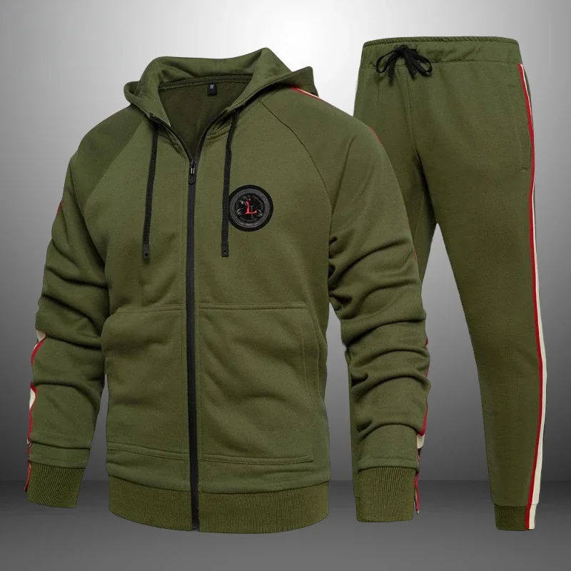 2023 Spring And Autumn New Men's Sports Leisure Hoodie Set Large Cardigan Retro Men's Two-Piece Set Suits For Men Tracksuit
2023 Spring And Autumn New Men's Sports Leisure Hoodie Set Large Cardigan Retro Men's Two-Piece Set Suits For Men Tracksuit