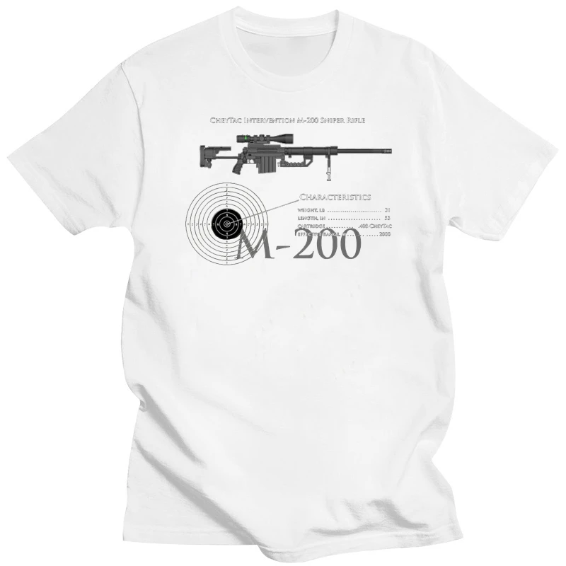 Rare New Black Cotton T-Shirt Cheytac Intervention M-200 Sniper Rifle Ak 47 Nwt 2019 Brand Men Clothing Fashion Design T Shirt
Rare New Black Cotton T-Shirt Cheytac Intervention M-200 Sniper Rifle Ak 47 Nwt 2019 Brand Men Clothing Fashion Design T Shirt
