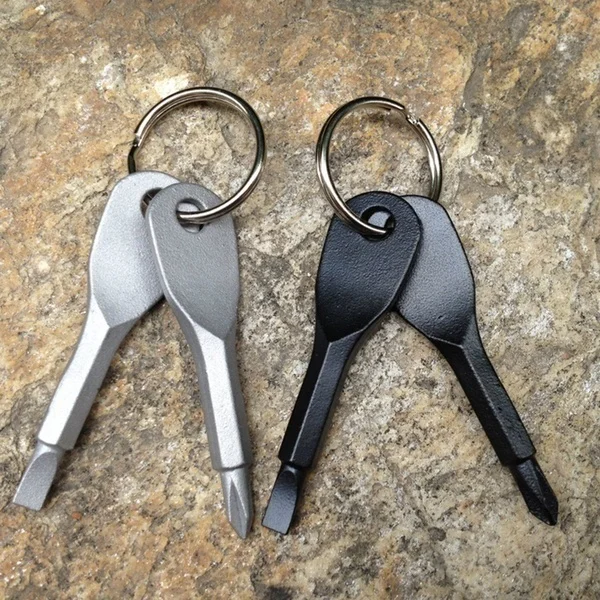 Hot Sale 2 PCS Stainless Keychain Pocket Tool Screwdriver Set EDC Outdoor Multifunction Fashion tools organizer
Hot Sale 2 PCS Stainless Keychain Pocket Tool Screwdriver Set EDC Outdoor Multifunction Fashion tools organizer