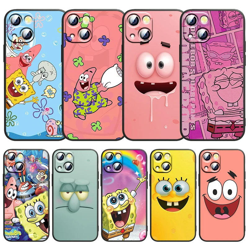 Anime Cartoon SpongeBob Art Phone Case For Apple iPhone 14 13 12 11 SE XS XR X 7 8 mini Plus Pro MAX 2020 Black Soft FUnda TPU
Anime Cartoon SpongeBob Art Phone Case For Apple iPhone 14 13 12 11 SE XS XR X 7 8 mini Plus Pro MAX 2020 Black Soft FUnda TPU