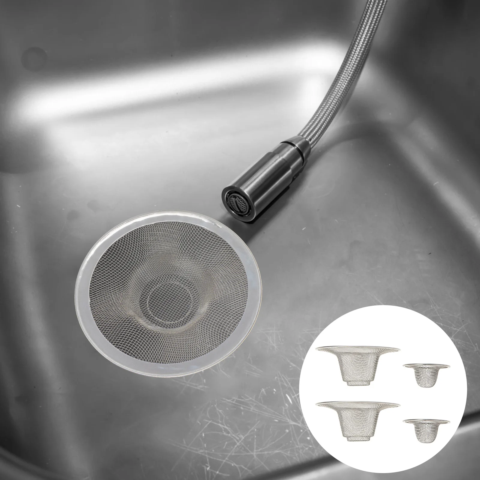 Sink Drain Strainer Hair Basket Catcher Filter Stopper Tub Shower Bathtub Kitchen Mesh Steel Metal Stainless Drainer Cover
Sink Drain Strainer Hair Basket Catcher Filter Stopper Tub Shower Bathtub Kitchen Mesh Steel Metal Stainless Drainer Cover
