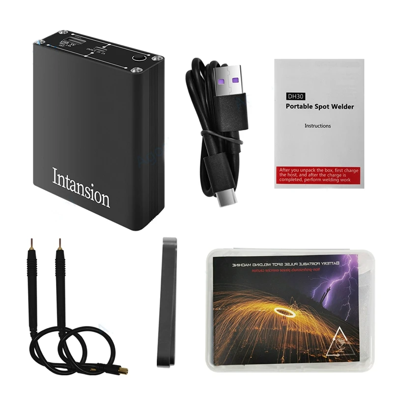 Intansion DH30 30 Gears OLED Mini Spot Welding Machine With Quick Release Pen Nickel Plate For 18650 Battery Welder Spot Welder
Intansion DH30 30 Gears OLED Mini Spot Welding Machine With Quick Release Pen Nickel Plate For 18650 Battery Welder Spot Welder