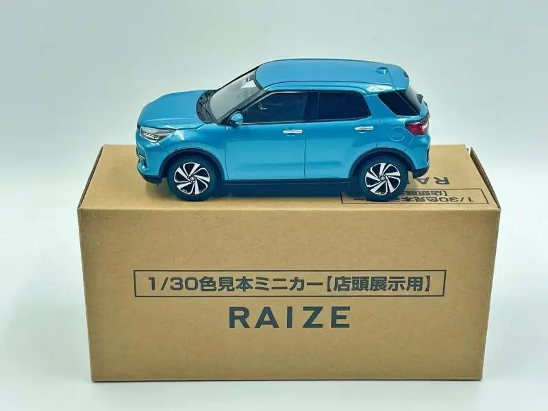 Оригинальная фабрика 1:30 для RAIZE Ограниченная серия металлическая статическая модель автомобиля игрушка подарок
Оригинальная фабрика 1:30 для RAIZE Ограниченная серия металлическая статическая модель автомобиля игрушка подарок