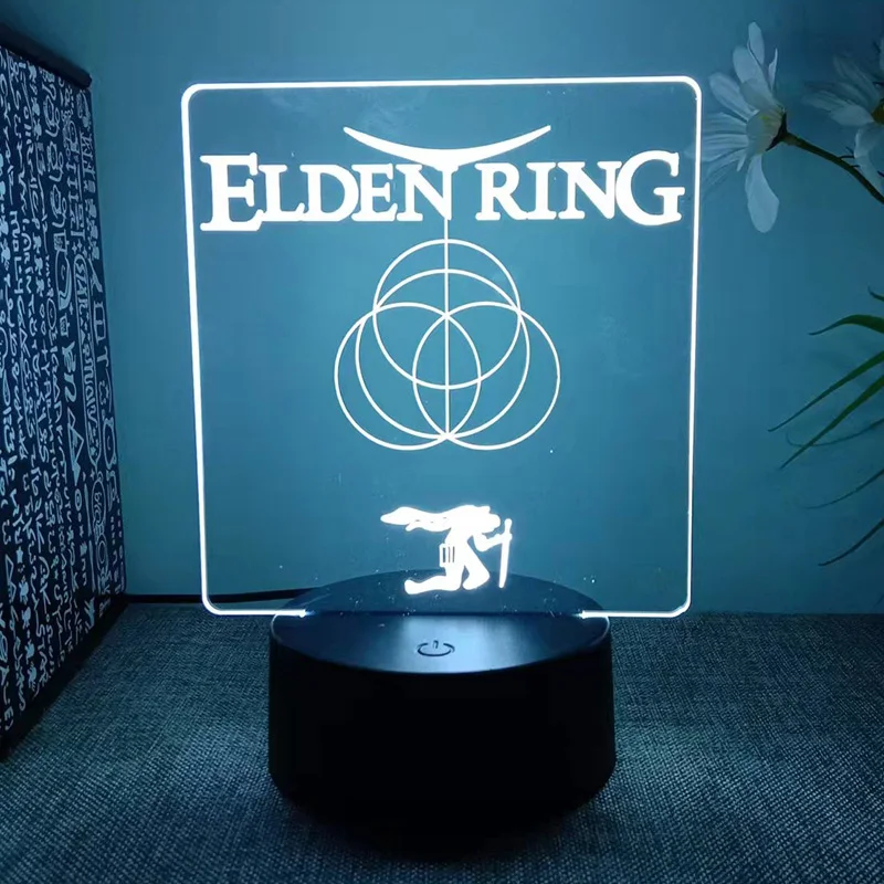 Elden Ring 3d Led Lamp For Bedroom Night Lights Anime Mange Figure Avatar Room Decor Cute Children's Gift Luces
Elden Ring 3d Led Lamp For Bedroom Night Lights Anime Mange Figure Avatar Room Decor Cute Children's Gift Luces