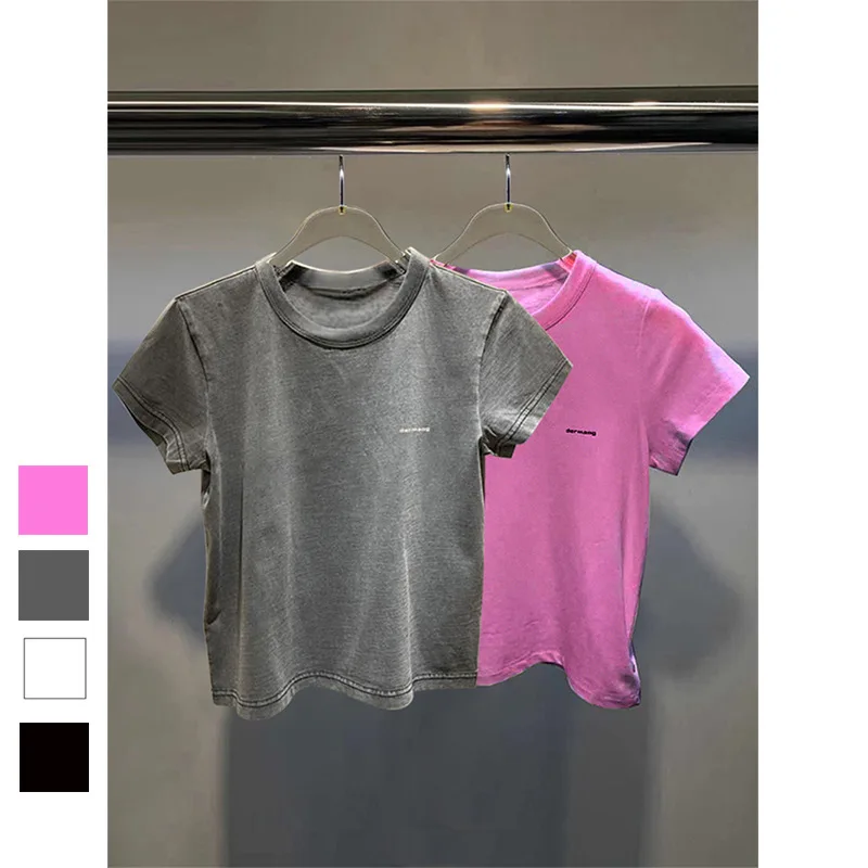 New Fashion Classic Trendy Luxury Designer Cloth Women Summer Letter Logo Print Basic Short Sleeve T-shirt Top A2
New Fashion Classic Trendy Luxury Designer Cloth Women Summer Letter Logo Print Basic Short Sleeve T-shirt Top A2