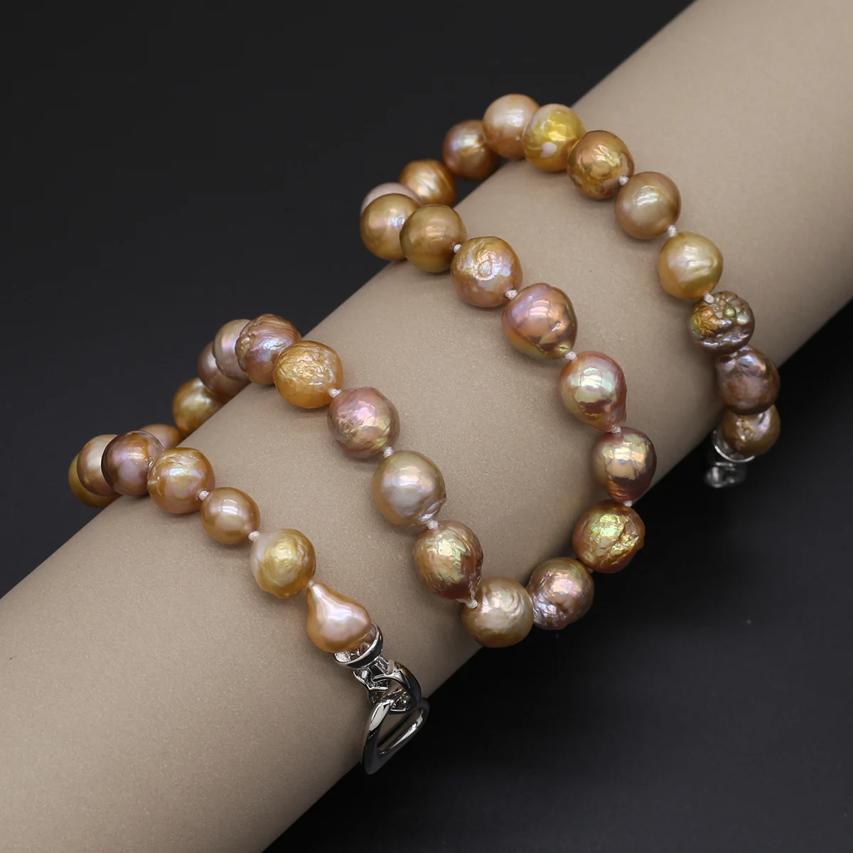 Fine Natural Baroque Pearl Beads Big Round Loose Hole Bead High Quality for Jewelry Making Women Necklace Bracelet Party Gifts
Fine Natural Baroque Pearl Beads Big Round Loose Hole Bead High Quality for Jewelry Making Women Necklace Bracelet Party Gifts