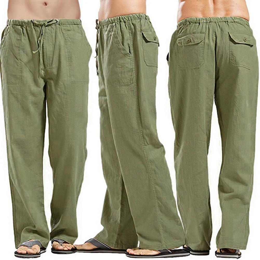 Мужские повседневные однотонные длинные брюки, прямые свободные брюки с карманами на шнурке, мужские брюки для фитнеса, бодибилдинга, спорт... 
Мужские повседневные однотонные длинные брюки, прямые свободные брюки с карманами на шнурке, мужские брюки для фитнеса, бодибилдинга, спорт...