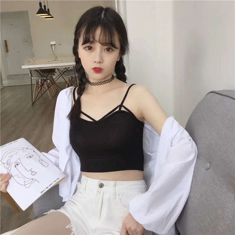 Femme Tube Tops Bra Chest Cross Strap Wrapped Chest Short Section Navel Small Strap Sexy Female Bustier Wrap Bras Top Sexy women
Femme Tube Tops Bra Chest Cross Strap Wrapped Chest Short Section Navel Small Strap Sexy Female Bustier Wrap Bras Top Sexy women