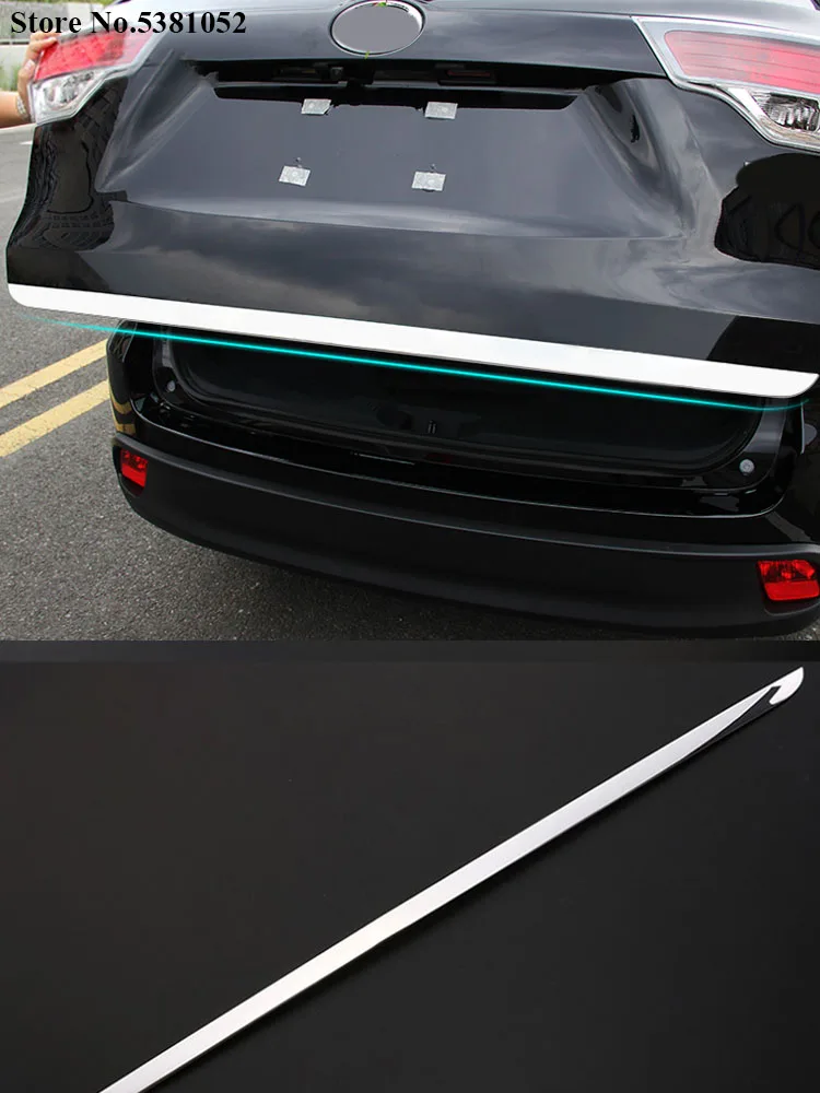 for Toyota RAV4 2014 2015 2016 2017 2018 Stainless Steel Tailgate Rear Door Bottom Cover Molding Anti-Collision Protector Strip
for Toyota RAV4 2014 2015 2016 2017 2018 Stainless Steel Tailgate Rear Door Bottom Cover Molding Anti-Collision Protector Strip