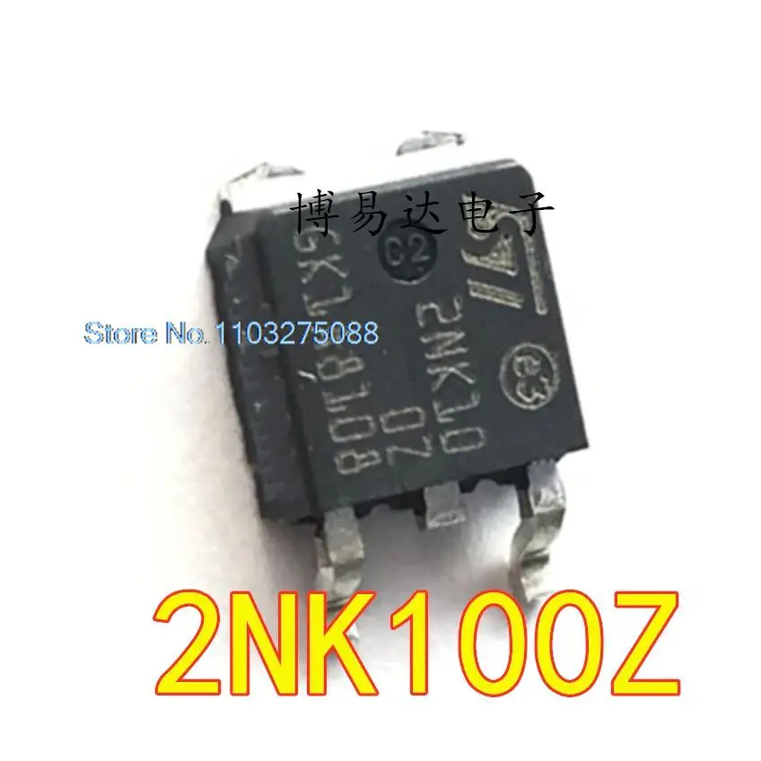 10 шт./партия STD2NK100ZC 2NK100Z
10 шт./партия STD2NK100ZC 2NK100Z