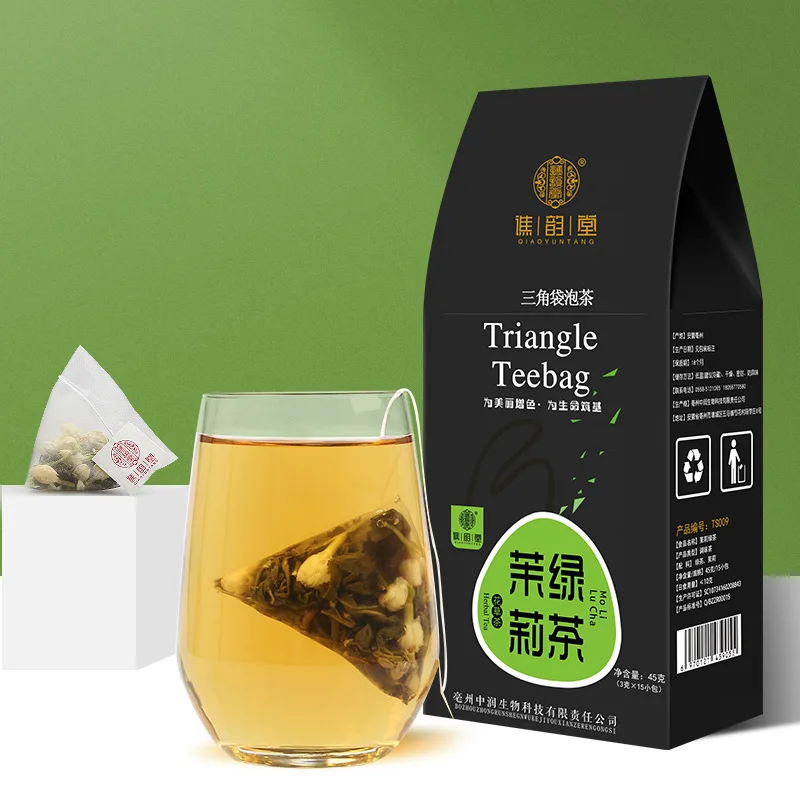 Jasmine Green Tea 270g/90 bags Jasmine Flower Tea Herbal Tea Healthy slimming beauty anti-aging tea
Jasmine Green Tea 270g/90 bags Jasmine Flower Tea Herbal Tea Healthy slimming beauty anti-aging tea