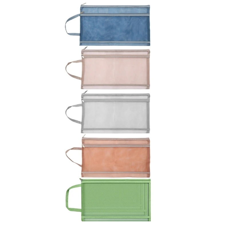 Mesh Zipper Pouch A4 Letter Size Bag Document Bag Plastic Zip File Folder for Organizing,for School Office Supplies
Mesh Zipper Pouch A4 Letter Size Bag Document Bag Plastic Zip File Folder for Organizing,for School Office Supplies