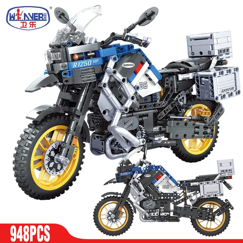 ERBO Motorcycle car Model Building Blocks Speed Racing car City Vehicle MOC Motorbike Bricks Kits Toys For Children
ERBO Motorcycle car Model Building Blocks Speed Racing car City Vehicle MOC Motorbike Bricks Kits Toys For Children