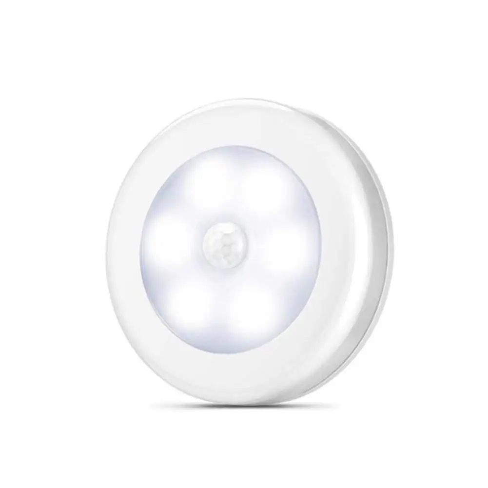 6led Round Closet Light Infrared Sensor Night Light Home Decoration Lamp For Bedside Corridor Balcony
6led Round Closet Light Infrared Sensor Night Light Home Decoration Lamp For Bedside Corridor Balcony