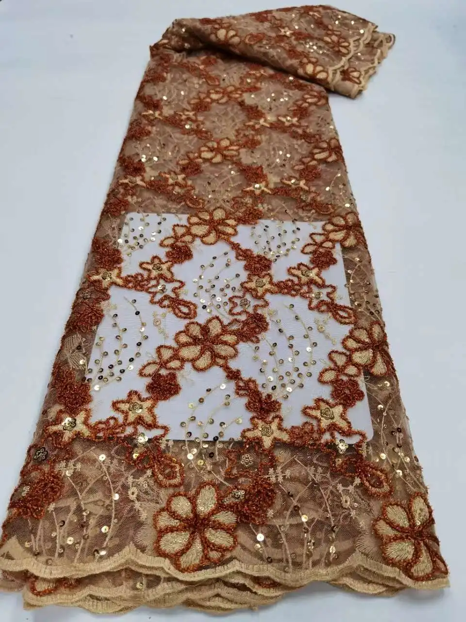 Luxury african tulle lace fabric high quality embroidered french Net lace 2022 QXH1-7
Luxury african tulle lace fabric high quality embroidered french Net lace 2022 QXH1-7