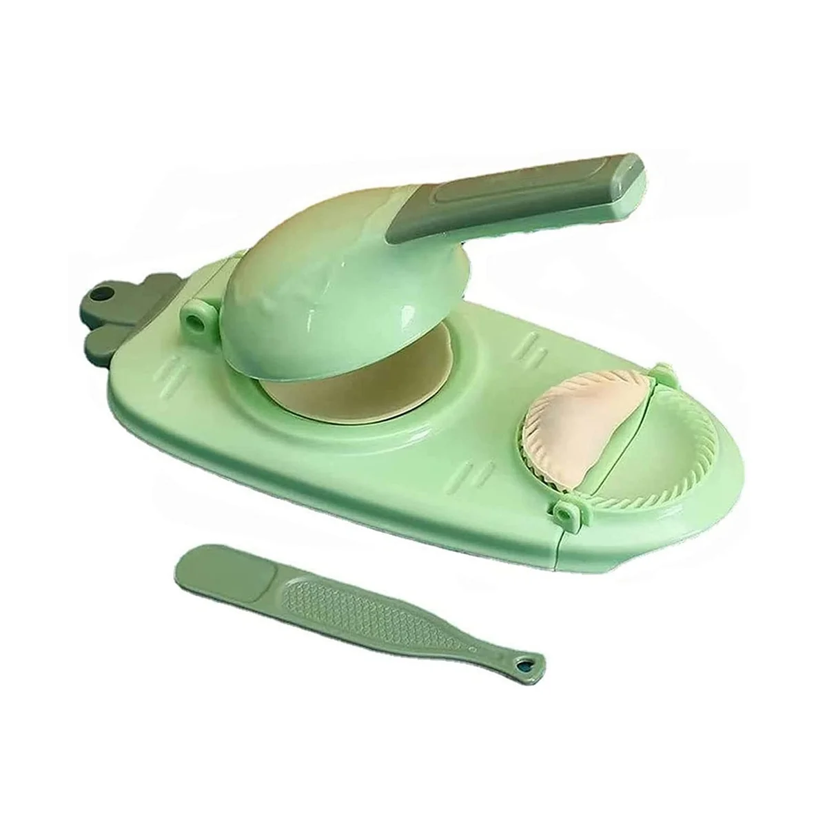 Dumpling Maker 2 in 1, Portable Manual Dumpling Maker Multifunction DIY Manual Dumpling Press Molds Set Green
Dumpling Maker 2 in 1, Portable Manual Dumpling Maker Multifunction DIY Manual Dumpling Press Molds Set Green
