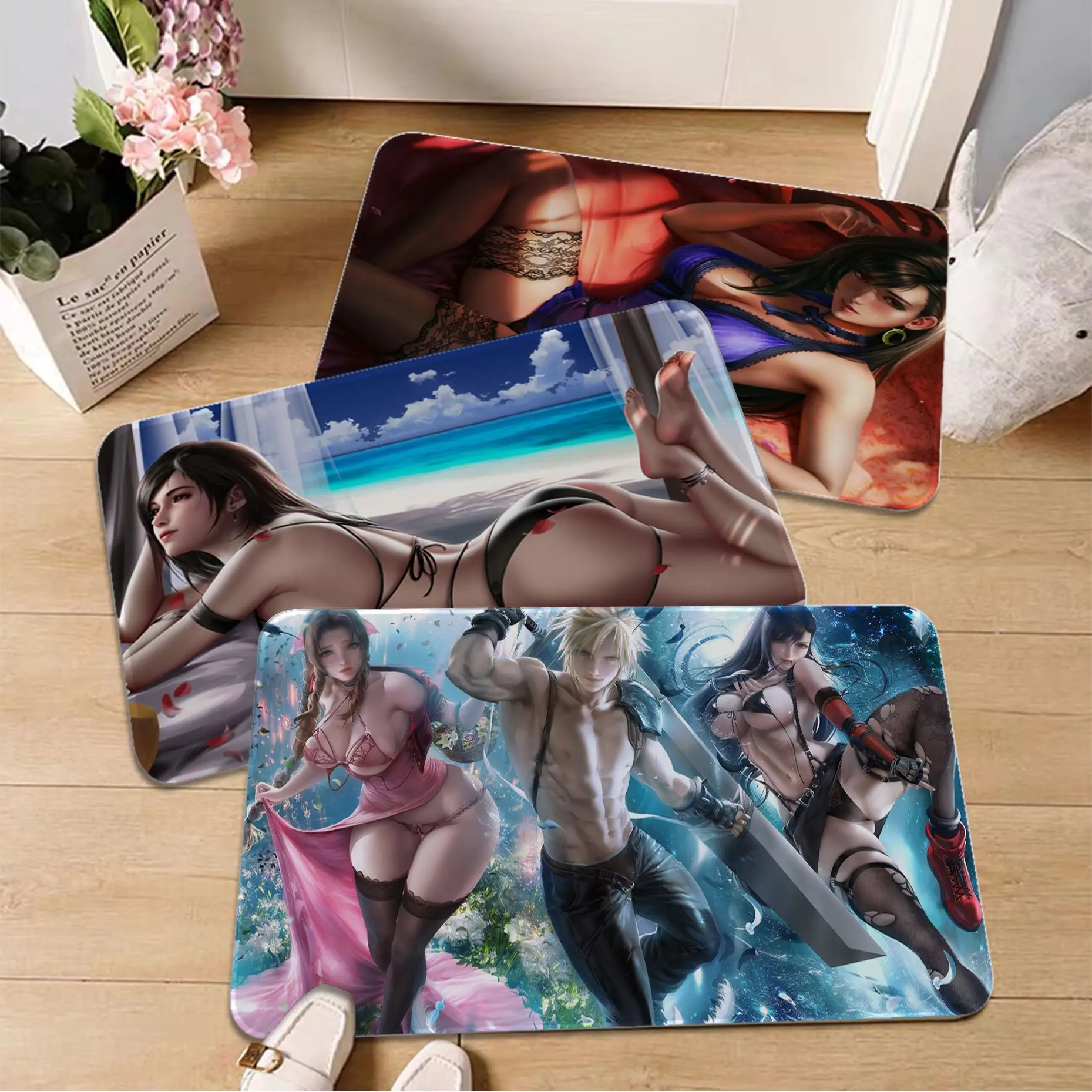 Final Fantasy 7 Alice Tifa Door Mat Retro Multiple Choice Living Room Kitchen Rug Non-Slip Bedside Mats
Final Fantasy 7 Alice Tifa Door Mat Retro Multiple Choice Living Room Kitchen Rug Non-Slip Bedside Mats