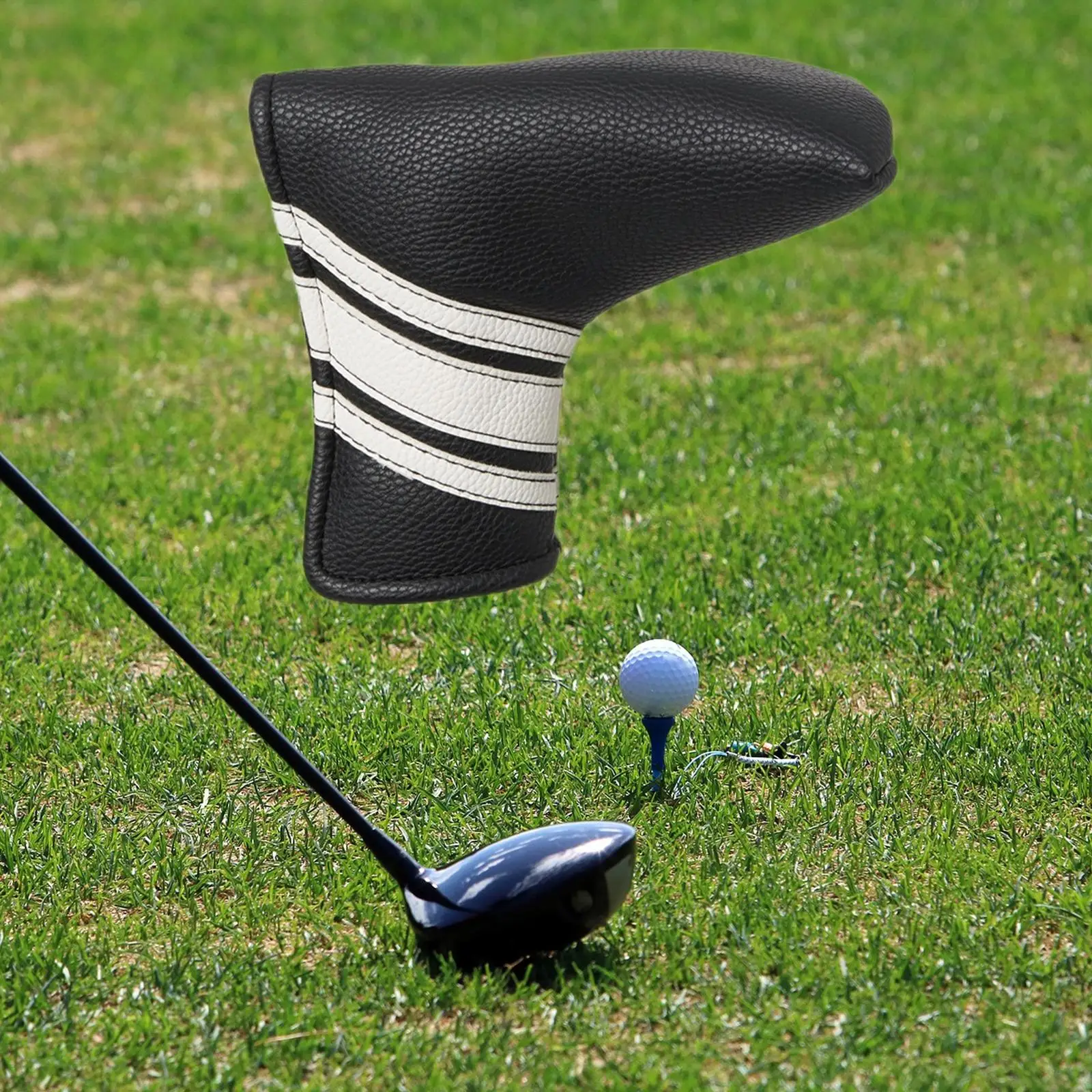 Universal 1x Stripes Lightweight Case Gift Waterproof PU Leather Golf Iron Headcover Blade Putter for Golf Club Beach Travel
Universal 1x Stripes Lightweight Case Gift Waterproof PU Leather Golf Iron Headcover Blade Putter for Golf Club Beach Travel